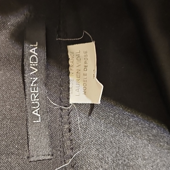 Womens Lauren Vidal  Black Suit Trouser Sz 26" - Picture 2 of 5